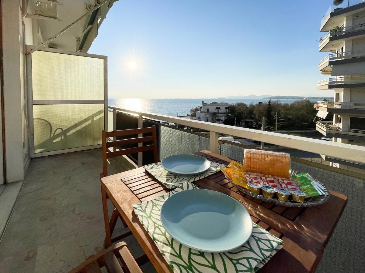 Апартаменты Eolou Sea View 60Sqm Apt In Paleo Faliro Афины Экстерьер фото