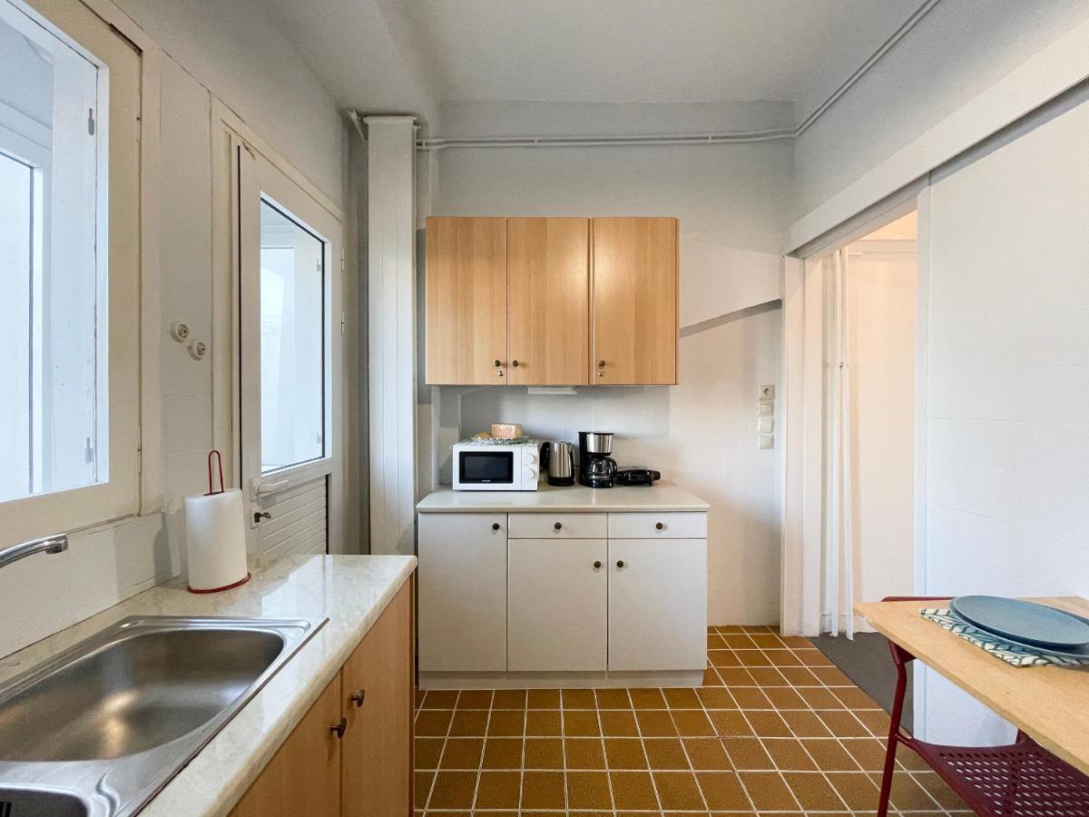 Апартаменты Eolou Sea View 60Sqm Apt In Paleo Faliro Афины Экстерьер фото